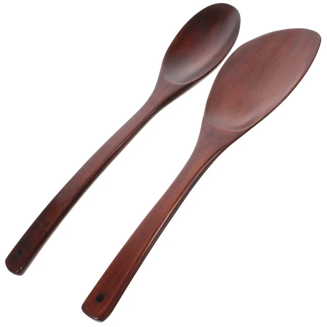 1 set cucine in legno spatola cucchiaio multiuso - antiaderenti - utensili strumento di cottura