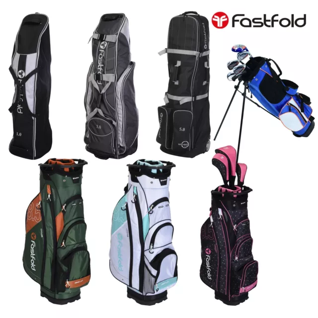 Sacca borsa da golf trolley carrello diversi modelli per mazze da golf FastFold