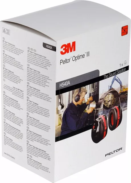 3M Peltor Optime Iii 3 Ear Defenders (H540A-411-Sv)