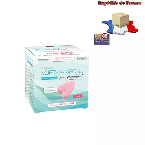 DESTOCKAGE Soft Tampons  boites de 3 pcs  DLUO 01/2022