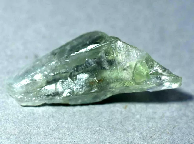 58.90 Ct Natural Green Brazilian Amethyst Untreated Transparent Specimen Rough