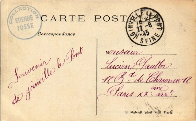 CPA AK JOINVILLE-le-PONT École Normale de Gymnastics Boxing Exercise (671953) 2