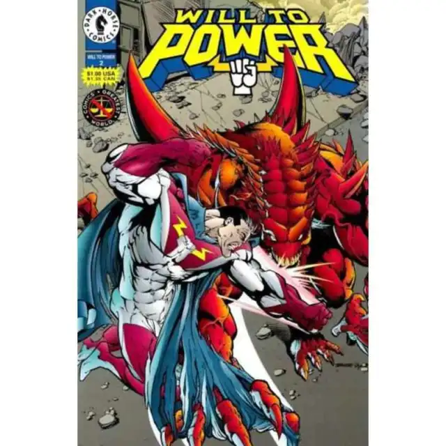 Will to Power #2 in Near Mint minus condition. Dark Horse comics [e}