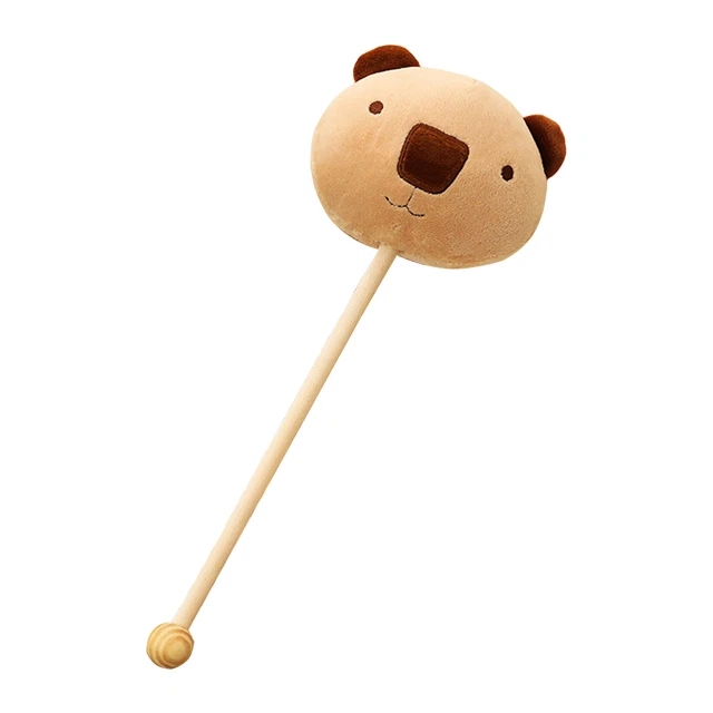 BACK KNOCK STICK Plush Toy Slapping Massage Hammer Stick Thump Back