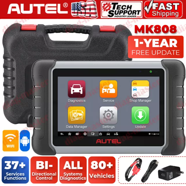 Autel MaxiCOM MK808 Pro Auto OBD2 Scanner Bidirectional Car Diagnostic Tool TPMS