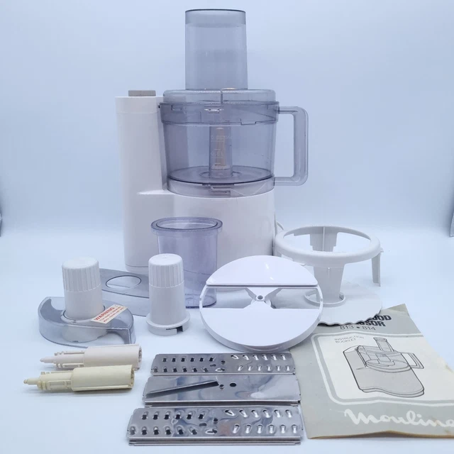 MOULINEX MASTERCHEF 20 Food Processor With Accessories Vintage Tested