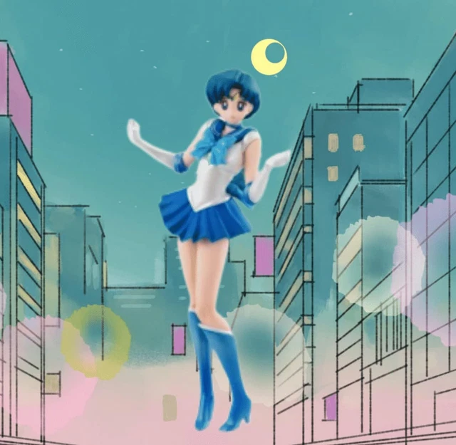 Figurine Sailor Moon - Personnage Sailor Mercury (Amy), Occasion