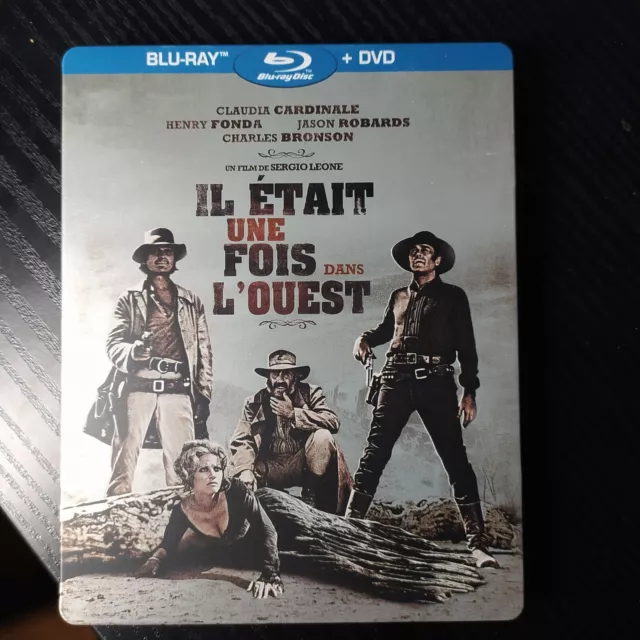 Il était Une Fois dans l'Ouest Steelbook Combo Blu-Ray + DVD Sergio Leone