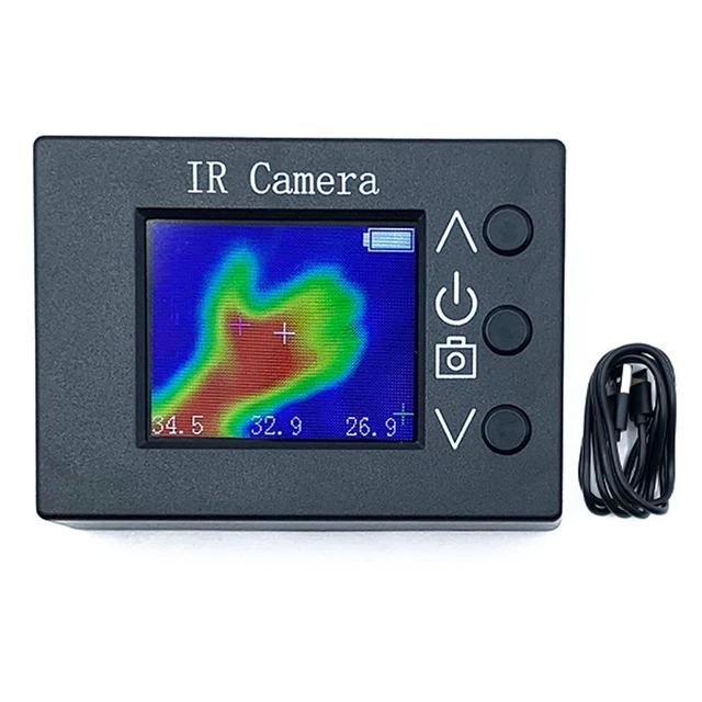 COMPACT FOR MLX90640ESFBAB Infrared Camera with Temperature Measurement ...