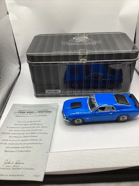 1970 Ford Mustang Boss 429 - Bright Yellow Diecast 1:43 Scale Model Ixo America Ia43002