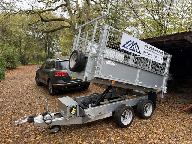 GRAHAM EDWARDS TIPPING trailer 2700kg Unused 2025 Electric Tipp No Vat ...