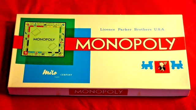 1961 Monopoly complet, jeu ancien, Miro Company vintage - Jeux & Jouets