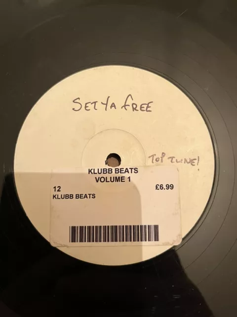 Klubb Beats Vol 1 DJ Melvin Set You Free Vinyl Record Donk Bounce Hard House DBC