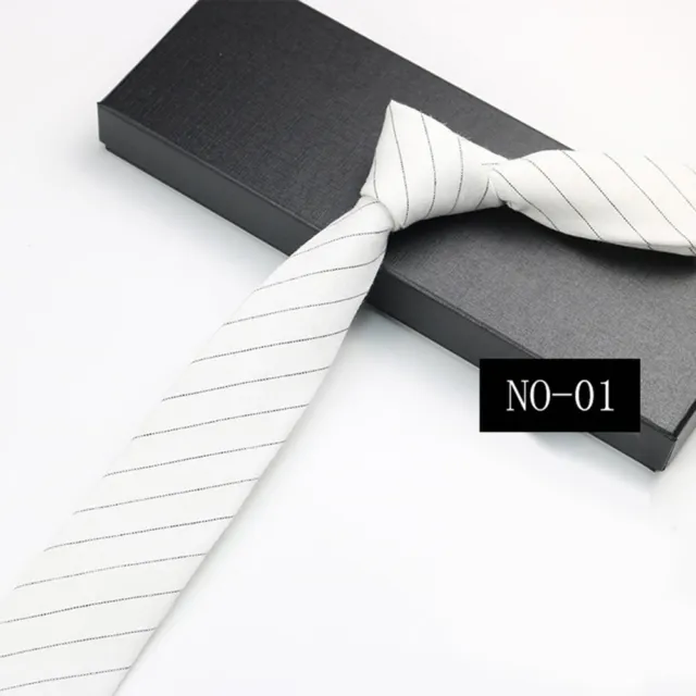 Herren-Krawatten Schmale Krawatte Handgebunden Gestreift Kariert Lässige ┛