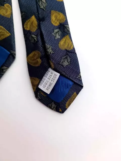 Cravatta Moschino Vero Vintage Seta Tie Silk Reine Seide Krawatte Collezione 3