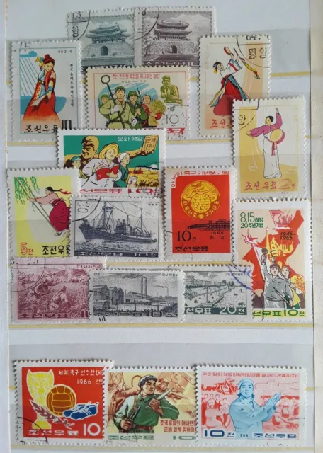 Asien mit viel China u.a.  Lot / meist gestempelt - Lot mit vielen Briefmarken