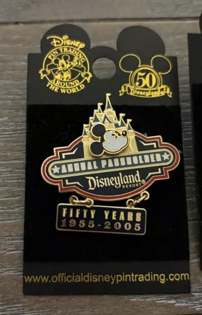 Disney Official Trading Pin 50th Anniversary Pin