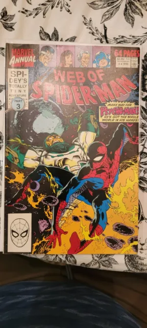 Marvel  Web of Spider-Man Annual Vol. 1 No. 6 (1990) Comic