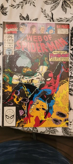 Marvel  Web of Spider-Man Annual Vol. 1 No. 6 (1990) Comic