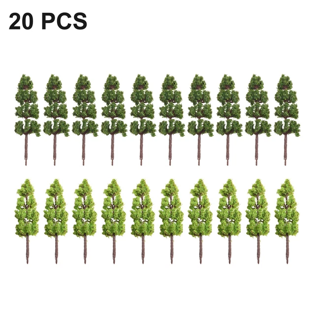 Mini Model Trees DIY Garden Miniature Decoration Supplies Street Railway
