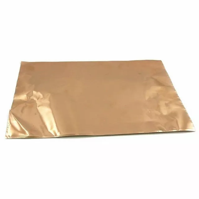 Copper Foil Sheet With Conductive Adhesive for Guitar 12in x 8in Single Sheet