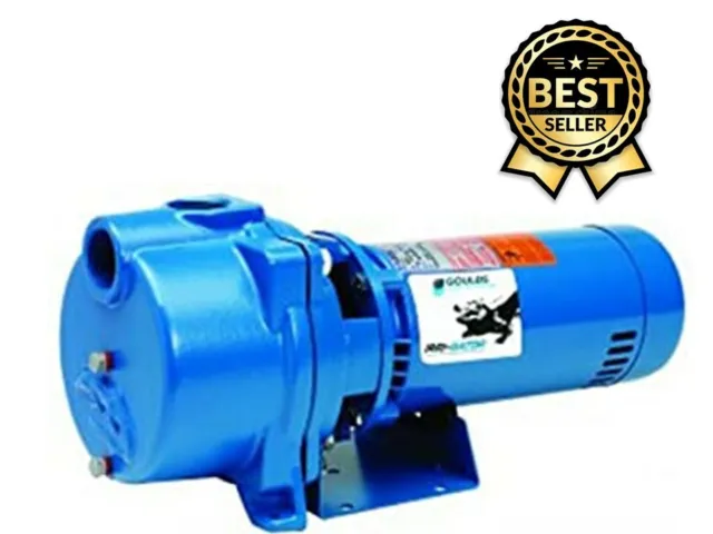 GOULDS Pumps GT15 IRRI-Gator Self-Priming Centrifugal Pump, 1.5 HP  115/230Volt