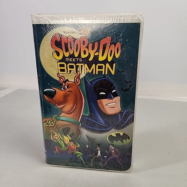 SCOOBY DOO MEETS Batman VHS, 2002, Clamshell Warner Bros NEW Factory