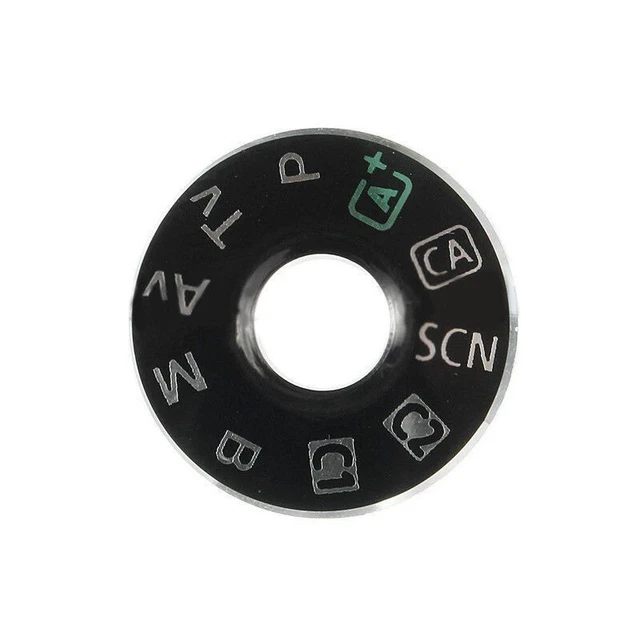 Kit de botones de tapa de interfaz de modo de esfera 6D para cámara duradero para Canon EOS 6D 2018