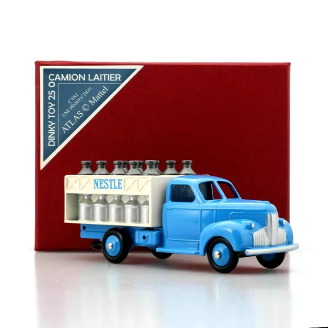 DINKY TOYS 25 O  Studebaker Milk Truck 4677118  ATLAS ED.   [N]