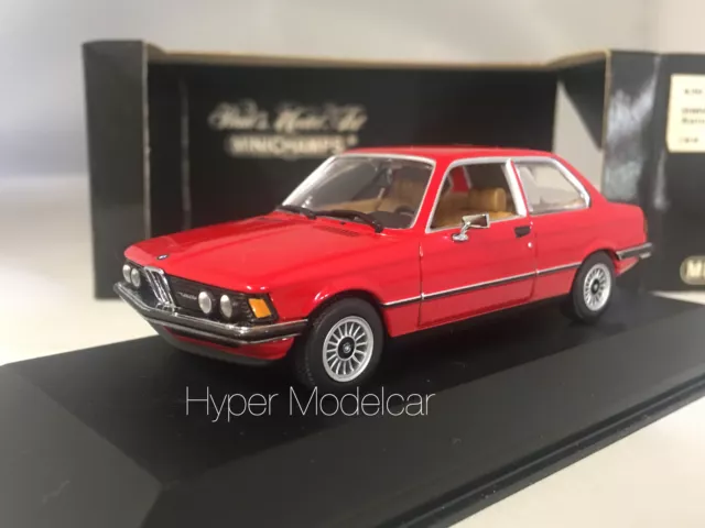 Minichamps 1/43 BMW 323I Saloon 1975/83 Rouge Art. 430025471