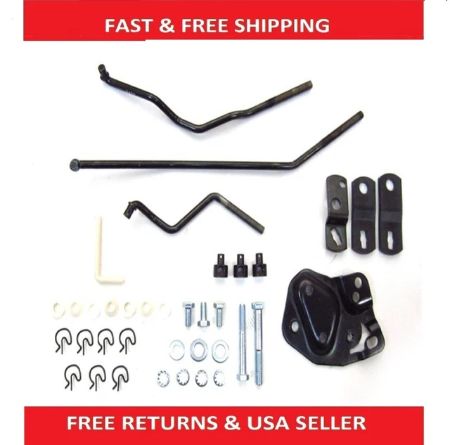 5573 4 SPEED Shifter Linkage Installation Kit For Hurst Chevrolet
