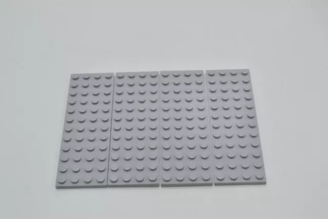 LEGO 4 x piastra di base piastra di base grigio chiaro bluish grigio plate 4x12 3029