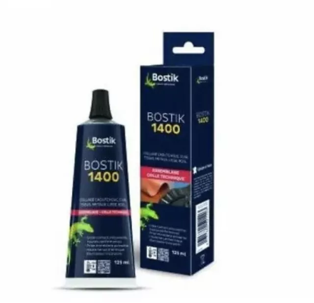 Colle contact néoprène - polyvalente - liquide - 125 ml - 1400 BOSTIK