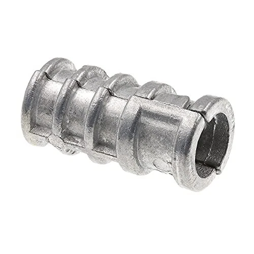 -Line 9070943 Lag Shields Short 1/4 inch X 1 inch Zinc Alloy 25-pack