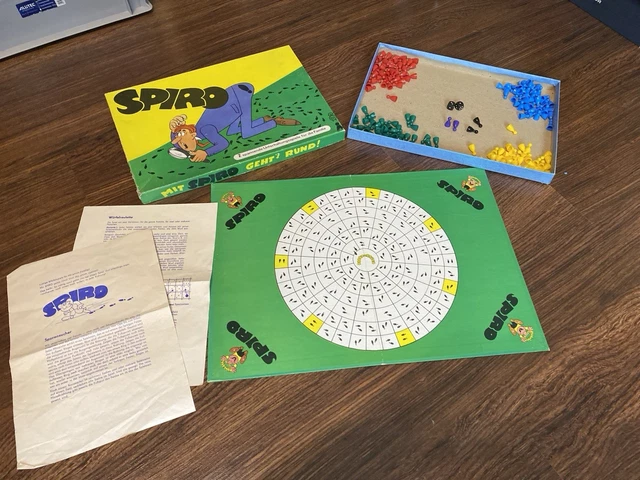 SPIRO DDR BRETTSPIEL VEB Spielewerk Karl-Marx-Stadt - Komplett OVP ...