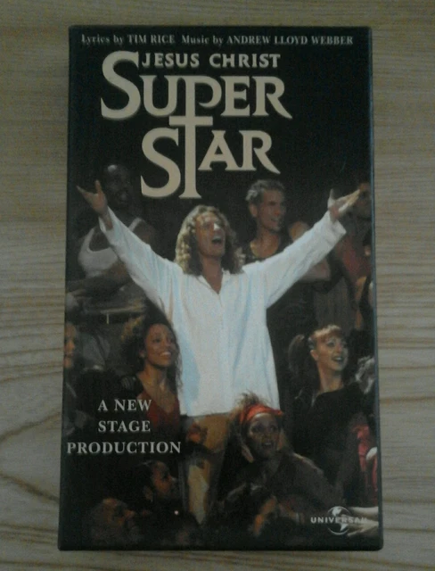 VHS VIDEO JESUS CHRIST SUPERSTAR Stage Production 2000. Glenn Carter