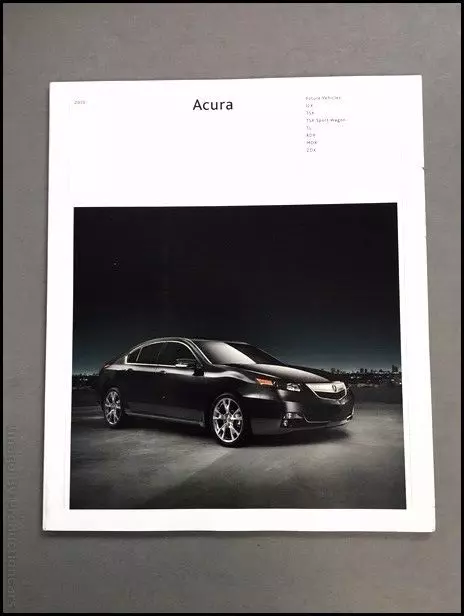 2013 Acura 38-page Car Sales Brochure Catalog - ILX TSX Wagon TL RDX MDX ZDX