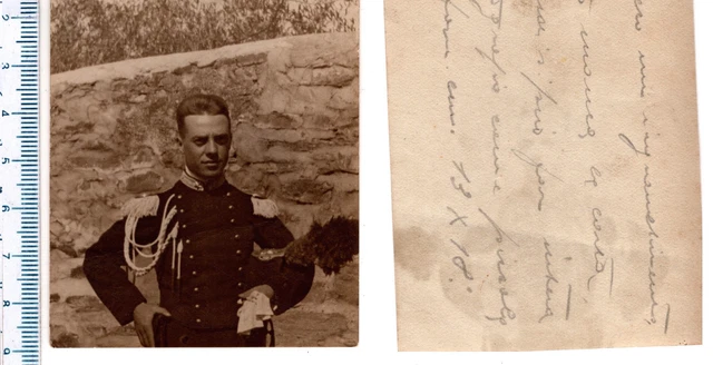 foto 1918 Regio Esercito - CARABINIERE REALE in alta uniforme - WW1