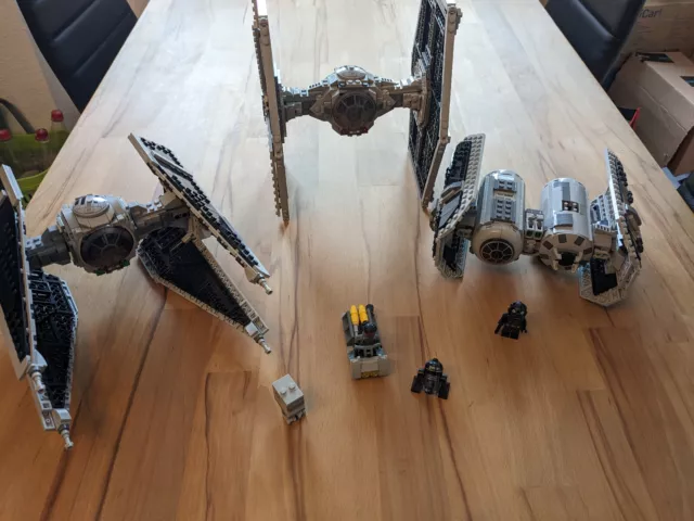 Lego Star Wars TIE Fighter 75211, TIE Bomber, TIE Interceptor
