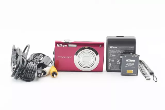 Fotocamera digitale Nikon Coolpix S4000 Rosso rubino 12.0MP 4x...