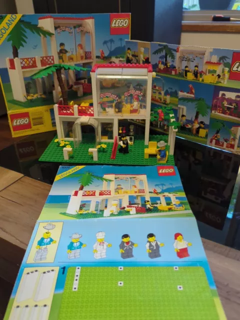 Vintage Lego Town 6376 Breezeway Cafe Paradise Complete Set With Instructions