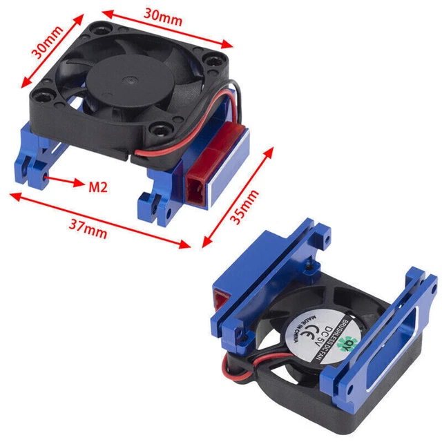 High Velocity Cooling Fan Heatsink For Traxxas Velineon Vxl-3S Esc Slash 4X4 2Wd