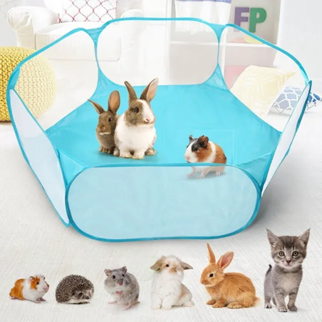 Portable Hamster Chinchilla Small Animals Rabbit Guinea Pig Playpen Fence