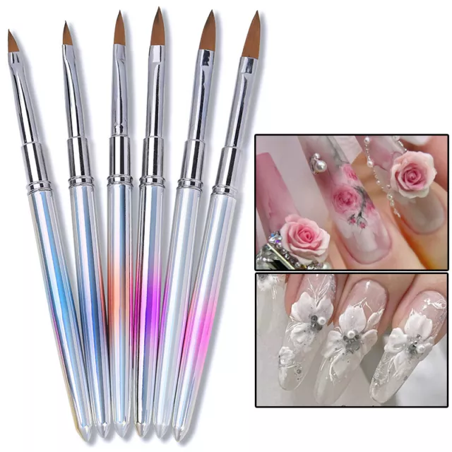 5 Piece Double Sided Silicone Sculpture Tools, Sculpture Pens, Dotting  Tools, Nail Art Carving, Nail Art Sculpture, Silicone Brush, DIY Line -   Denmark