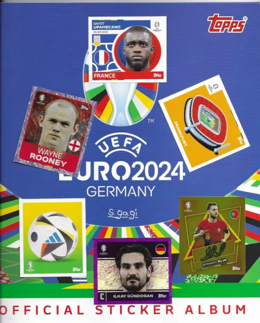 TOPPS EURO 2024 * bis 50 Sticker aussuchen * aus fast allen auch SP Sticker EUR 11,99 PicClick IT