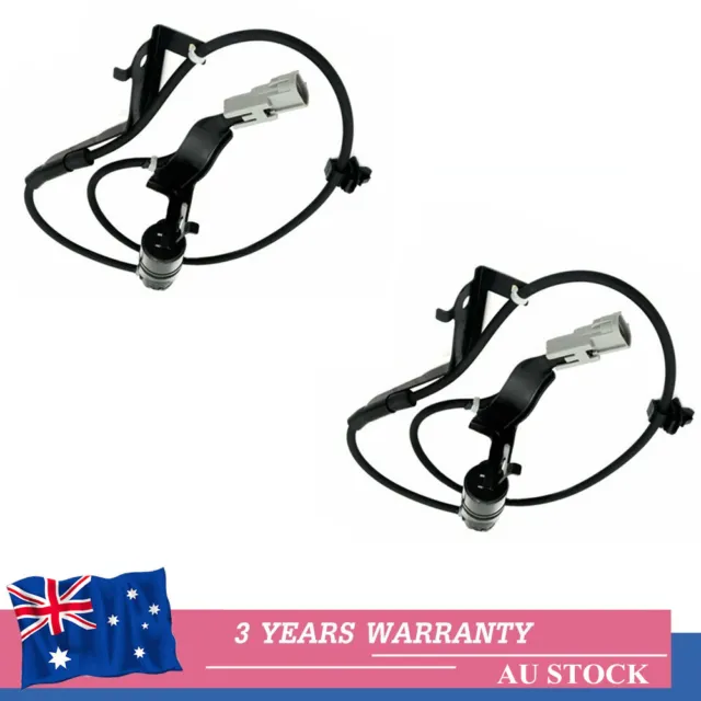 2x Rear Left & Right ABS Wheel Speed Sensor For 2004-2012 Hilux GGN15 / 25 / 35