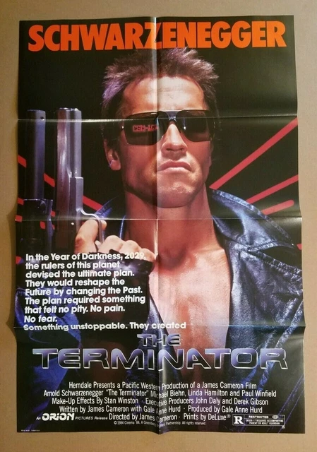Locandina TERMINATOR Arnold Schwarzenegger 1 Edizione 1984 - Foto 8