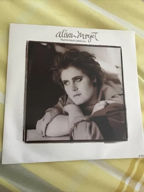 Alison Moyet - That Ole Devil Called Love      used 7" vinyl record