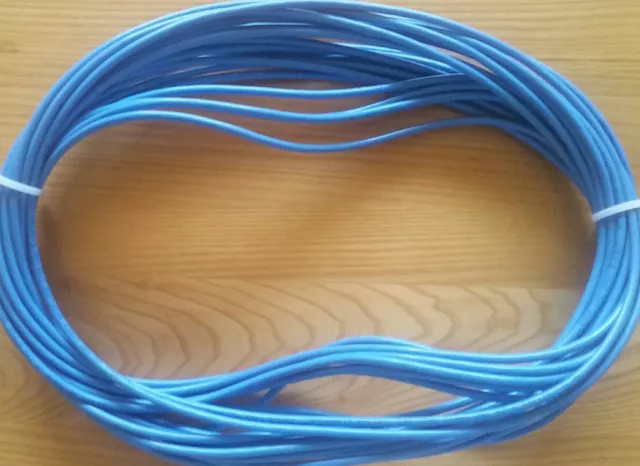 22awg/4c Shielded Stranded Wire Cable - 50ft Blue