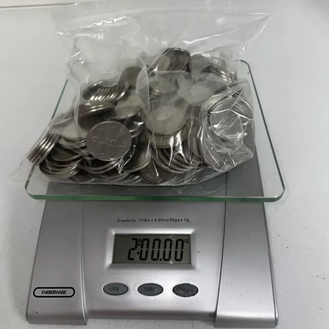 Pachislo Japanese Slot Machine Tokens Daiwas Pachinko Mixed Coin Lot Two Pounds